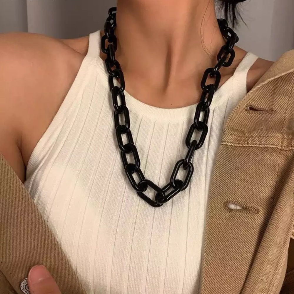 Chunky Chain Necklace for Women